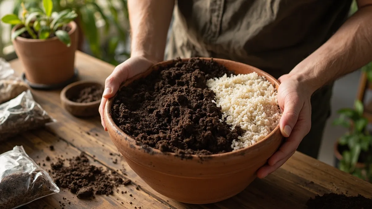 Soil Mix for Indoor Plants: What to Use and How to Make Your Own
